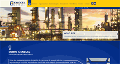 Desktop Screenshot of enecel.com.br