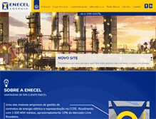 Tablet Screenshot of enecel.com.br